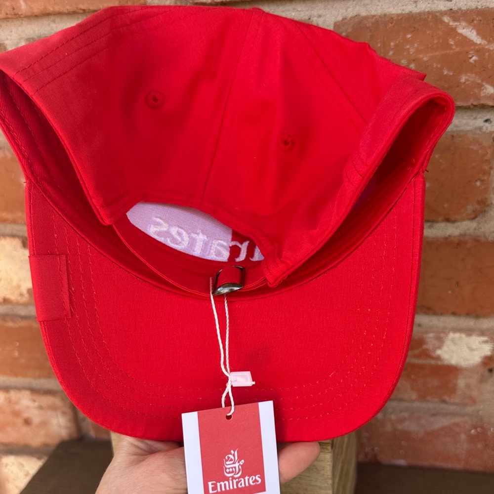 Emirates Red Baseball Cap - Picture 3 of 7